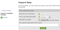 Import Clients