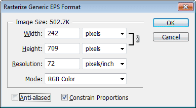 Turning off anti-aliasing in Photoshop