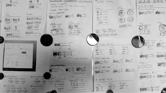 Visual Dashboard Sketches