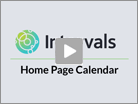 Homepage Calendar